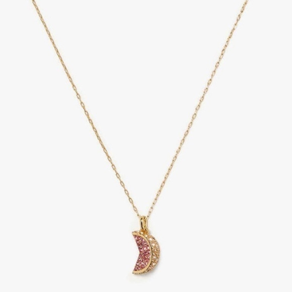 NWT Kate Spade Pink & Gold Fruit Salad Grapefruit Necklace